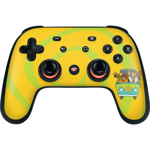 Scooby Doo Mystery Machine Van Google Stadia Controller Skin